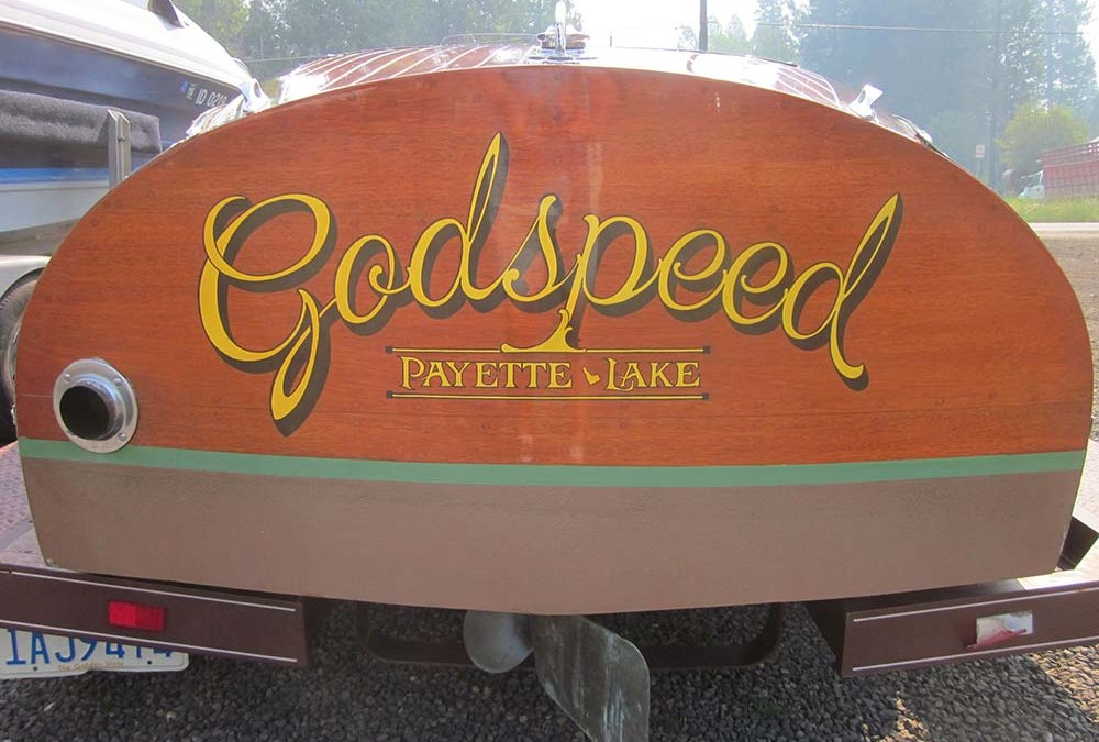 Chris Craft Barrel Back God Speed SOLD