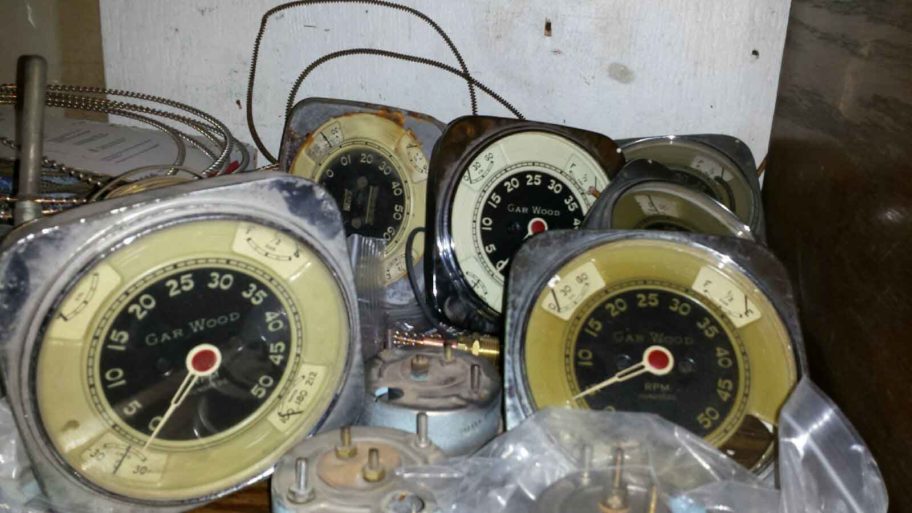 Chris-Craft,-Gar-Wood,-Pre-War-gauge-cluster